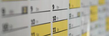 Calendar of Events